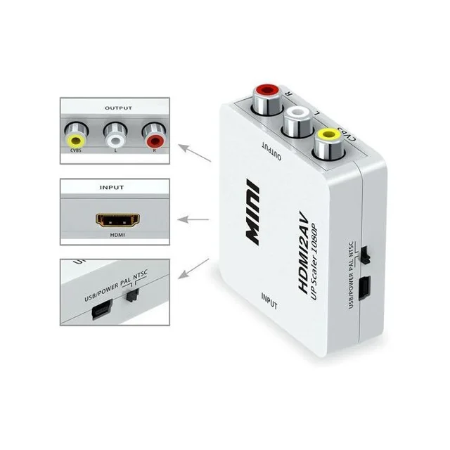 مبدل HDMI به AV مدل HDMI2AV 103020758